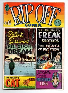 Rip Off Comix #6 - 1st Print - Freak Brothers - Underground - 1980 - FN