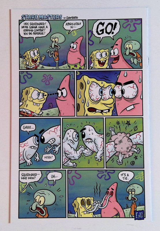 Spongebob Comics 82 Design Cover Mr Krabs Patrick Mermaid Man Low Print