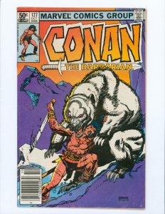 Conan the Barbarian #127 (1981) Newsstand