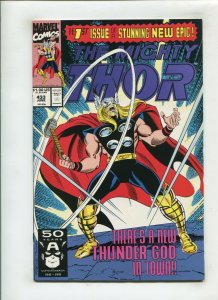 MIGHTY THOR #433 (9.2) WHOSOEVER HOLDS THIS HAMMER!! 1991