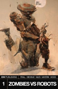 Zombies Vs. Robots (2015) #1 NM Ashley Wood Cover IDW