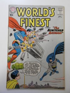 World's Finest Comics #109 (1960) GD+ Condition 2 in spine split