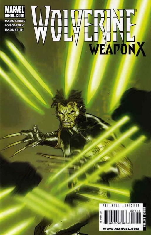 Wolverine Weapon X (2nd Series) #2 VF/NM; Marvel | save on shipping - details in