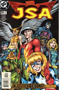 JSA #20 VF ; DC | Justice Society of America Geoff Johns