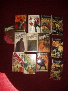 THE SPIDER - PULP PAPERBACK 13 BOOK LOT- STOCKBRIDGE FN