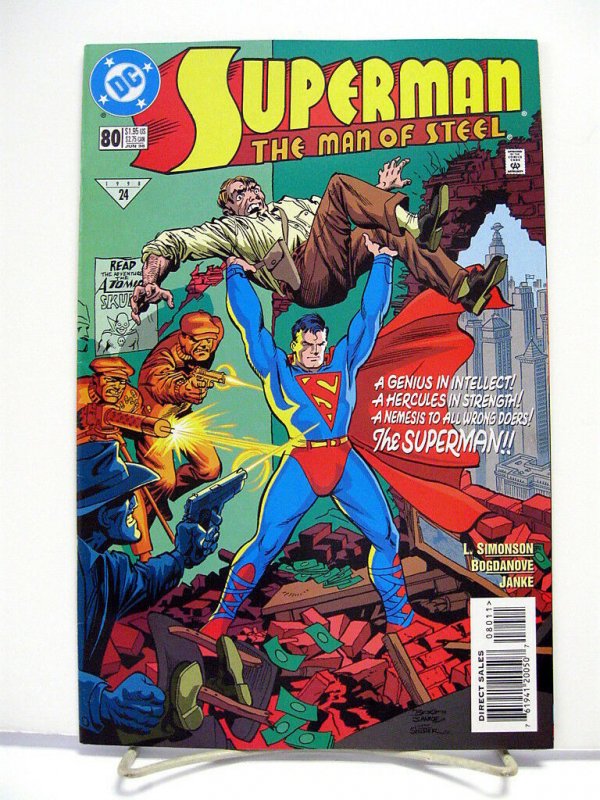 *Superman: Man of Steel 85 Book LOT (1995-2003), #41-134, One Million, Anls 4-6