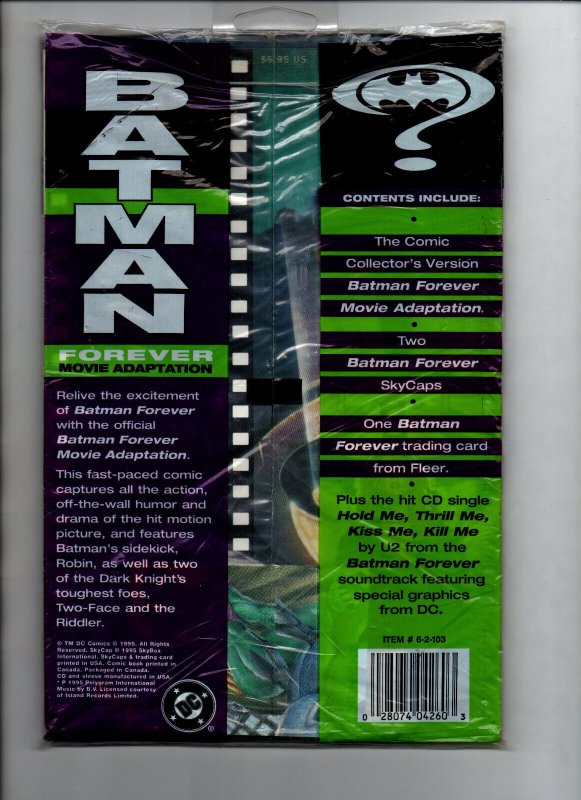 Batman Forever Official Comic Adaptation - Prestige Edition SEALED w/CD- 1995