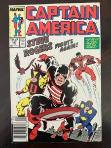 Captain America #337 Newsstand Edition (1988) - NM
