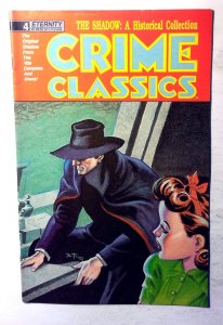 Crime Classics #4 (1989) Eternity Comics The Shadow 1st Print Comic Book