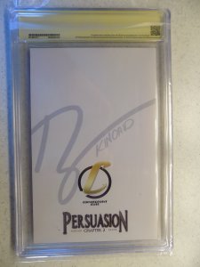 PERSUASION # 2 GLOVER LILA VIRGIN VARIANT CBCS SS 9.8. SIGNED KINCAID