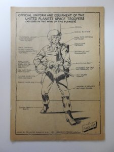 Space Comics #81 Rare Comic! Captain Valiant Ace O/T Interplanetary Police! VG!