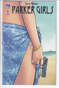 PARKER GIRLS (2022 ABSTRACT) #1 CVR A TERRY MOORE