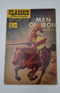Classics Illustrated #88 (1951) Men of Iron  HRN 166 VG+ 4.5