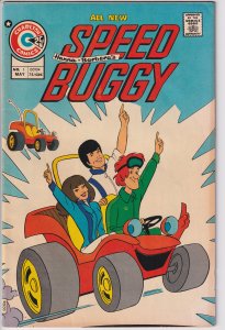 SPEED BUGGY #1 (May 1975) Apparent nice VGF 5.0 but coupon clip back cover.