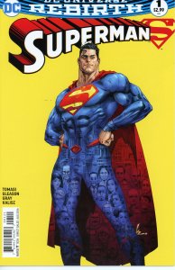Superman 1 (Rebirth) Rocafort Variant  9.0 (our highest grade)