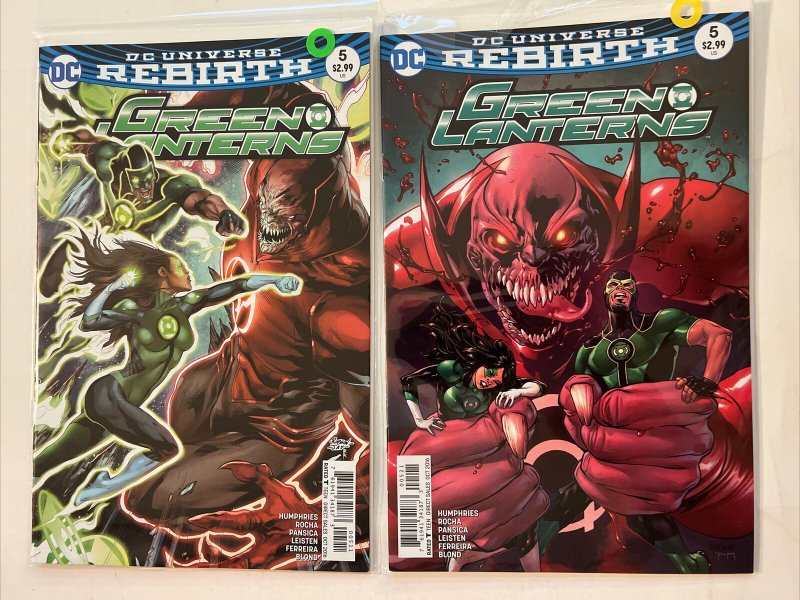 10 DC Universe Rebirth Green Lanterns #2 4-7  + Variants #2 4 5 6 7 (2016)