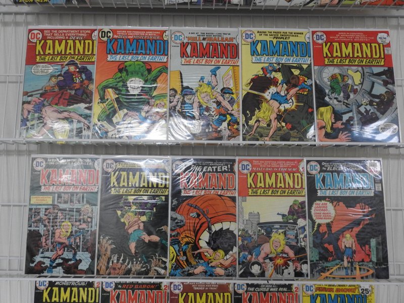 Kamandi, The Last Boy on Earth #1-25 Solid Run! Jack King Kirby Art!! VF Avg!!