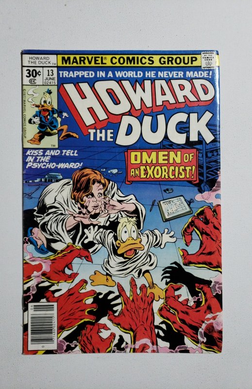 Howard the Duck #13 (1977) 1st full app kiss