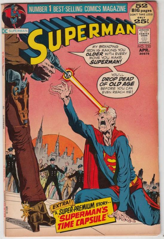 Superman #250 (Apr-72) NM- High-Grade Superman