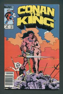 King Conan #33 / 7.5 VFN-  Newsstand  March 1986