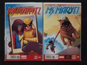 Ms. Marvel 2PC LOT #7-8 - New Disney+ Tv Series (NM- 9.2) 2014