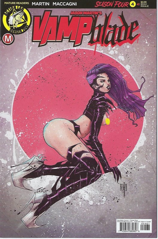 VAMPBLADE # 4 BRAO RISQUE VARIANT COVER LIMITED TO 1500  !!!      NM