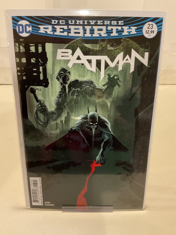 Batman #23  Tim Sale Variant!  2017  9.0 (our highest grade)  Swamp Thing!