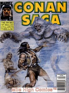 CONAN SAGA (1987 Series) #61 Near Mint