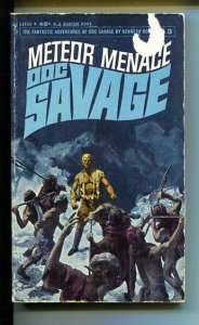 DOC SAVAGE-METEOR MENACE-#3-ROBESON-JIM AVIATI COVER-G G