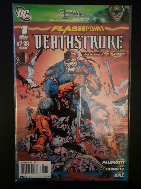 Flashpoint: Deathstroke and the Curse of the Ravager #1  (2011)VF