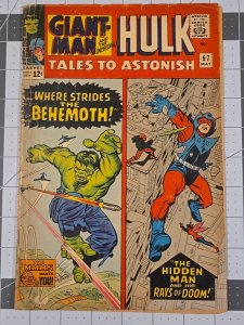 Tales to Astonish #67 Behemoth (Marvel Comics May 1965)