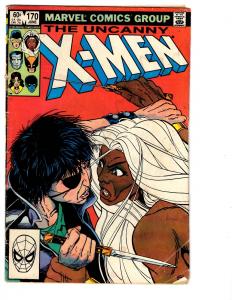 4 The Uncanny X-Men Marvel Comic Books # 145 168 169 170 Storm Doctor Doom BH15