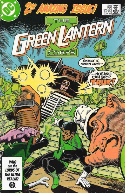 Green Lantern (2nd Series) #202 VF/NM; DC | save on shipping - details inside