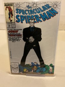 Spectacular Spider-Man #139  1988  VF  Origin of Tombstone!