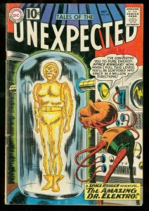 TALES OF THE UNEXPECTED #66 1961 DC SPACE RANGER SCI-FI VG