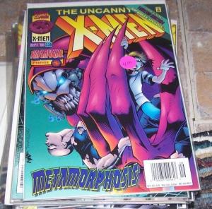 Uncanny X-Men #336  1996, Marvel)  onslaught ptase 2  franklin xavier avenger