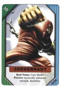 2001 Marvel Recharge - Juggernaut