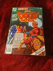 Showcase Presents #94 1st app NEW Doom Patrol! DC Comics 1977 Newsstand Variant