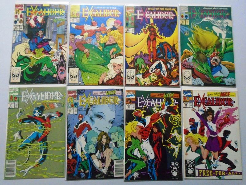 Excalibur Lot From:#4-100 + 3 Specials 75 Different 8.0 VF (1989-96)