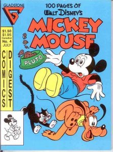 MICKEY MOUSE COMICS DIGEST (1987 GLADSTONE) 4 VF-NM COMICS BOOK