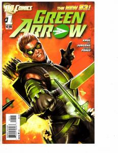 Green Arrow # 1 NM 1st Print DC New 52 Comic Book Batman Flash Superman LH3