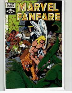 Marvel Fanfare #4 (1982) Angel