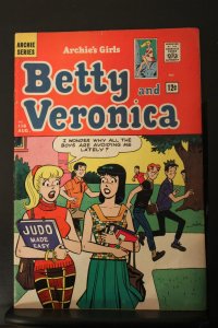 Archie's Girls Betty and Veronica #116 (1965) VF/NM or better! Judo Bett...