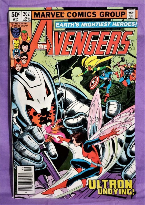 David Michelinie AVENGERS #201 - 206 George Perez - ULTRON  (Marvel, 1980)!