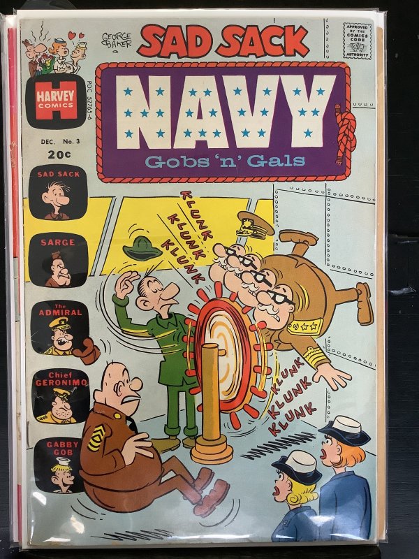 Sad Sack Navy, Gobs 'N' Gals #3 (1972)