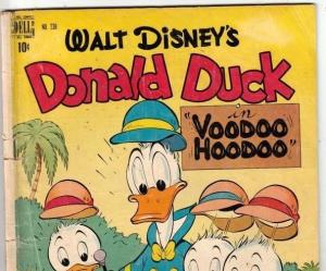 Four Color #238 Donald Duck strict VG 4.0  1st Appear- Foola Zoola   Boca