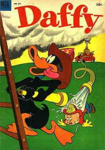 Four Color Comics (2nd Series) #457 VG ; Dell | low grade comic Daffy Duck