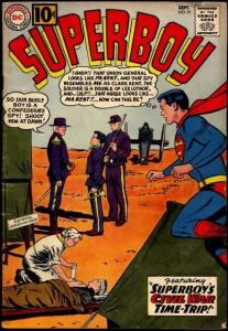 Superboy's Civil War Time Trip!