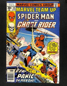 Marvel Team-up #58 Spider-Man Ghost Rider!