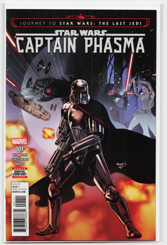 Journey to Star Wars: The Last Jedi - Captain Phasma #1  (2017) Star Wars